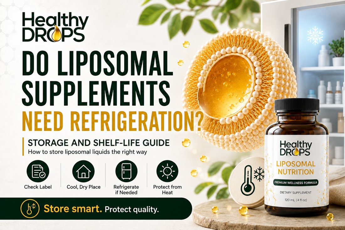 Do Liposomal Supplements Need Refrigeration? Storage and Shelf-Life Guide