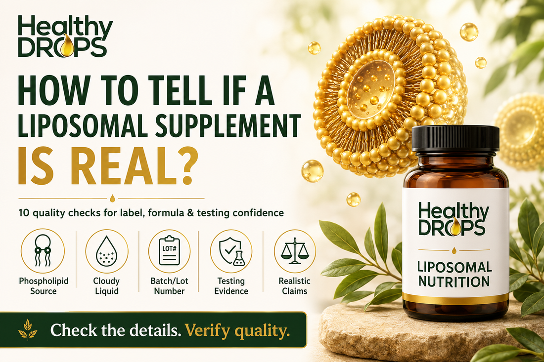 How to Tell If a Liposomal Supplement Is Real: 10 Quality Checks