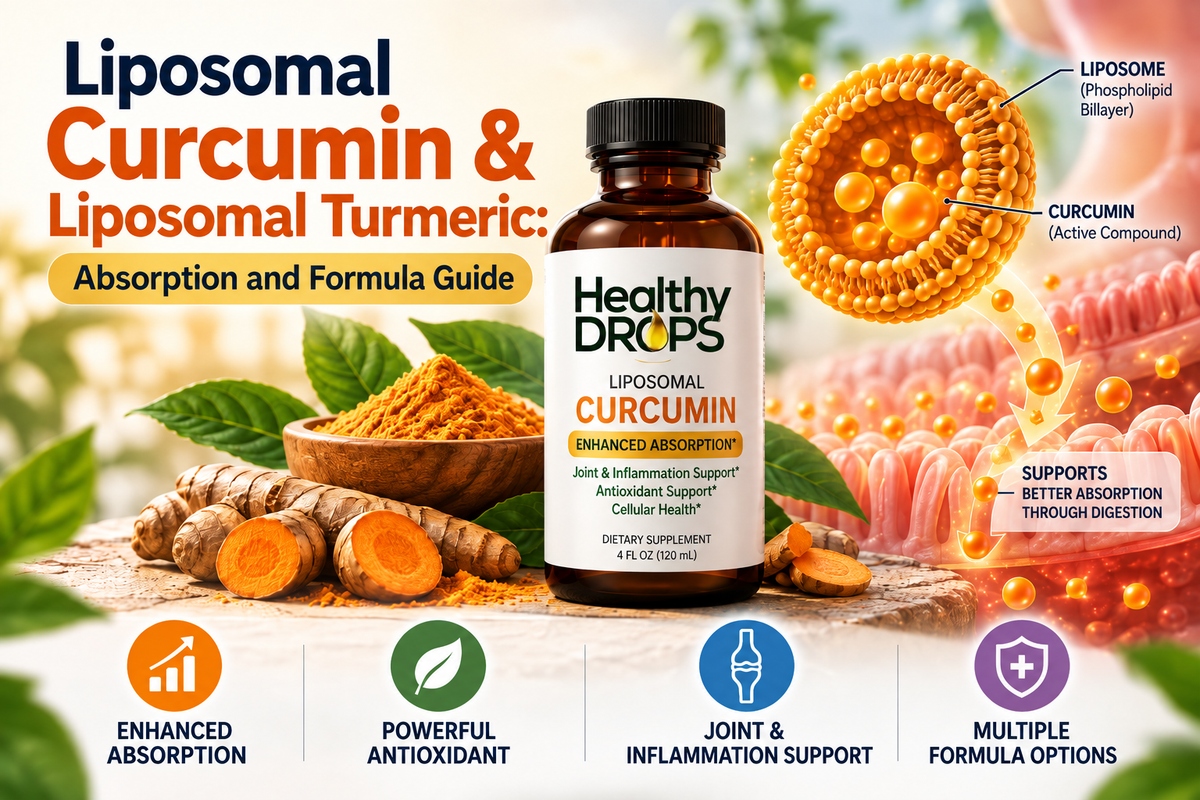 Liposomal Curcumin & Liposomal Turmeric: Absorption and Formula Guide