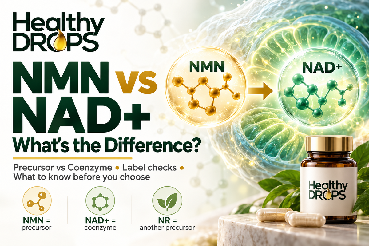 NMN vs NAD+: What's the Difference and Which Should You Take?