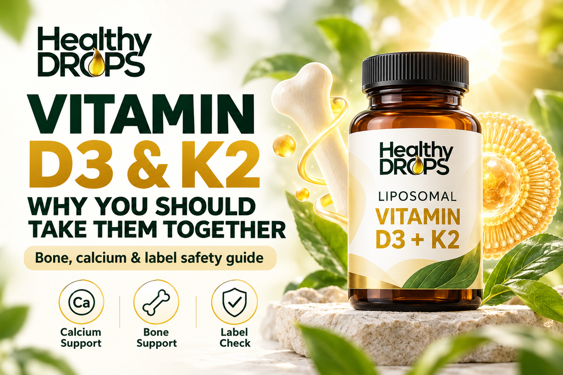 Vitamin D3 & K2: Why You Should Take Them Together