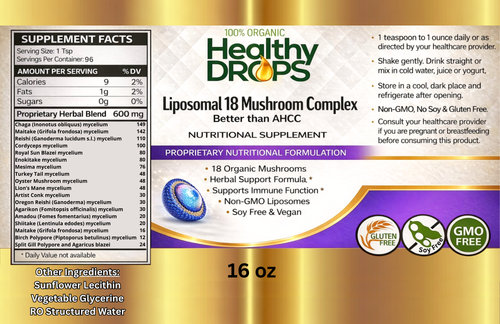 Liposomal 18 Mushroom Complex