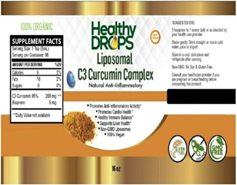 Liposomal C3 Curcumin Complex