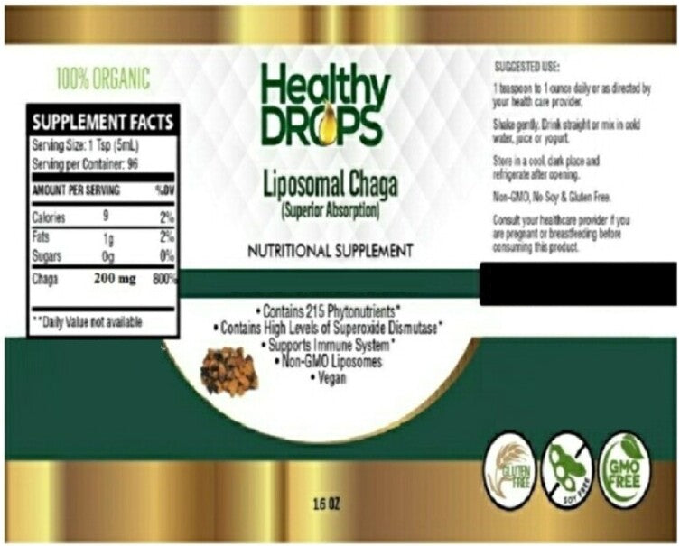 Liposomal Chaga Mushroom