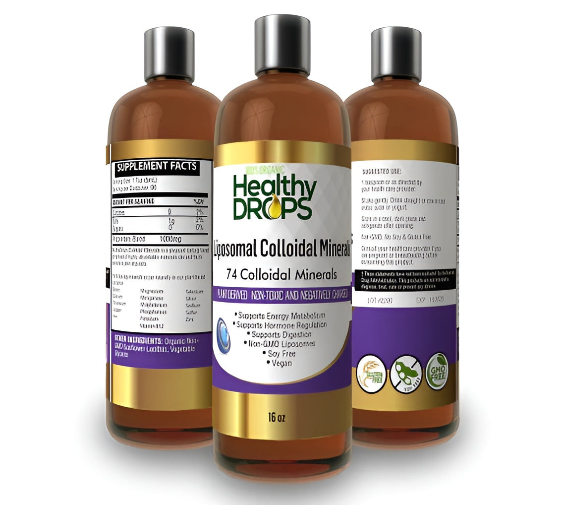 Liposomal Colloidal Minerals (75 Trace Minerals)