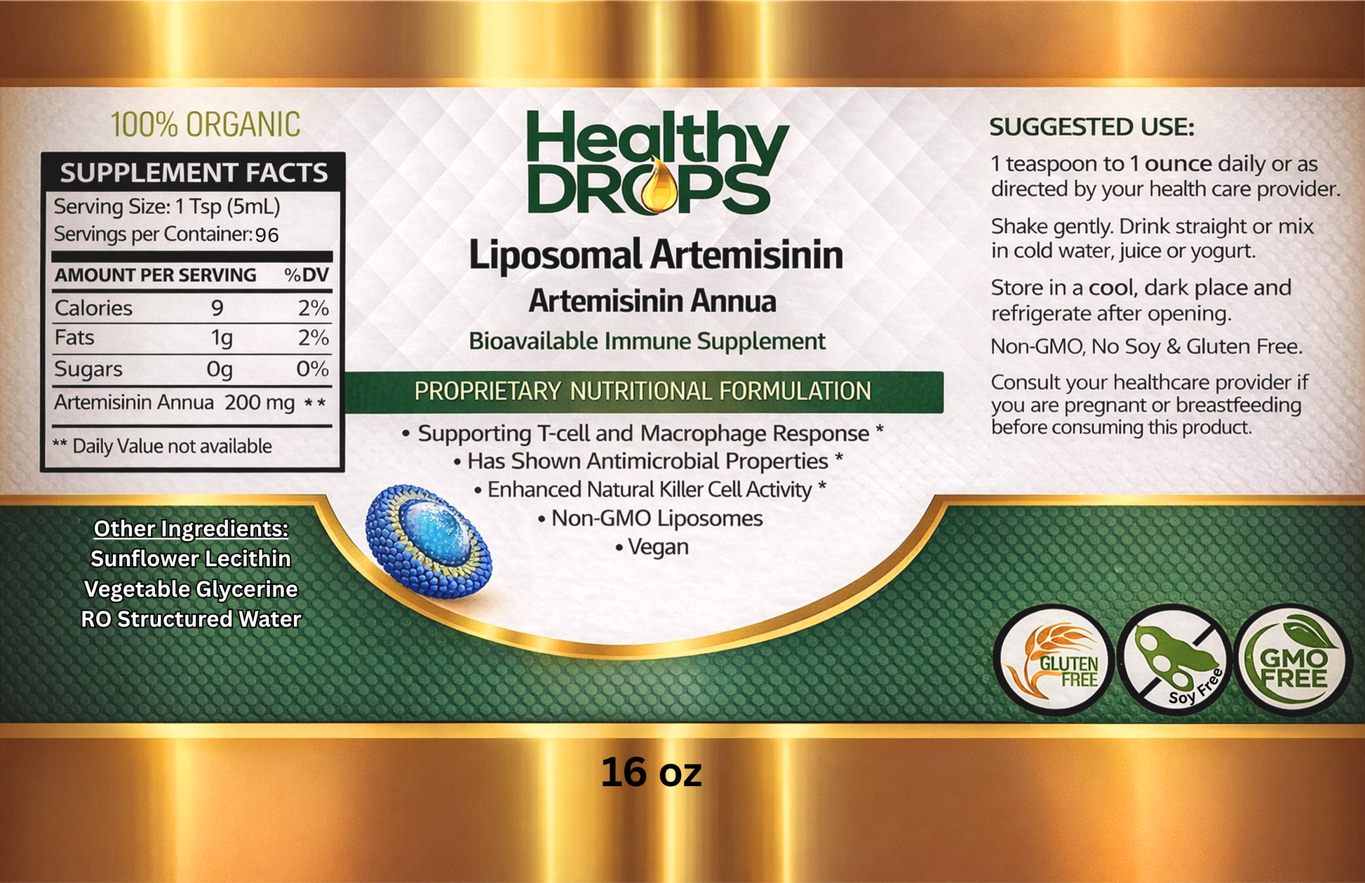 Liposomal Artemisinin