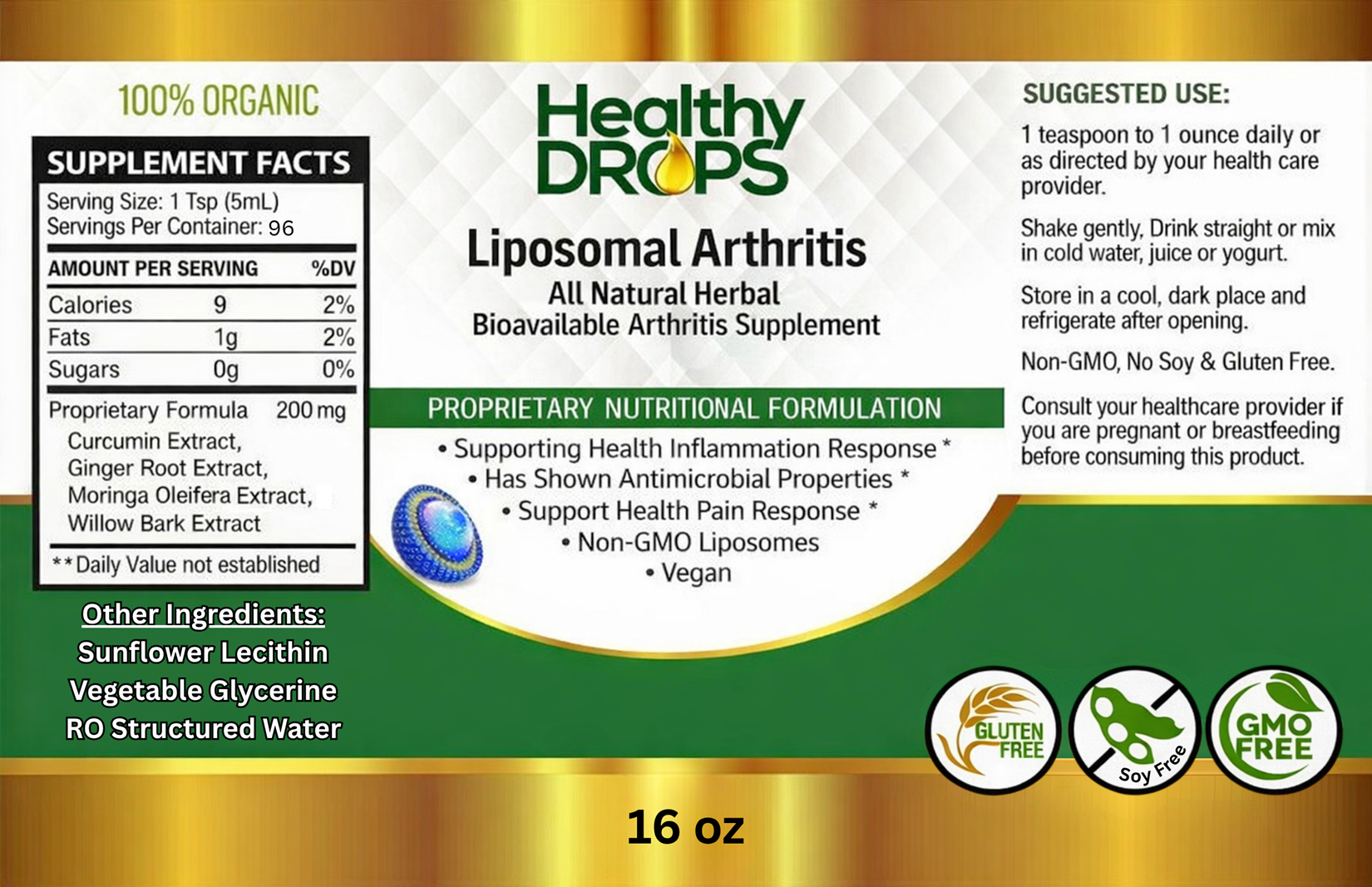 Liposomal Curcumin Complex – Premium Liquid Supplement