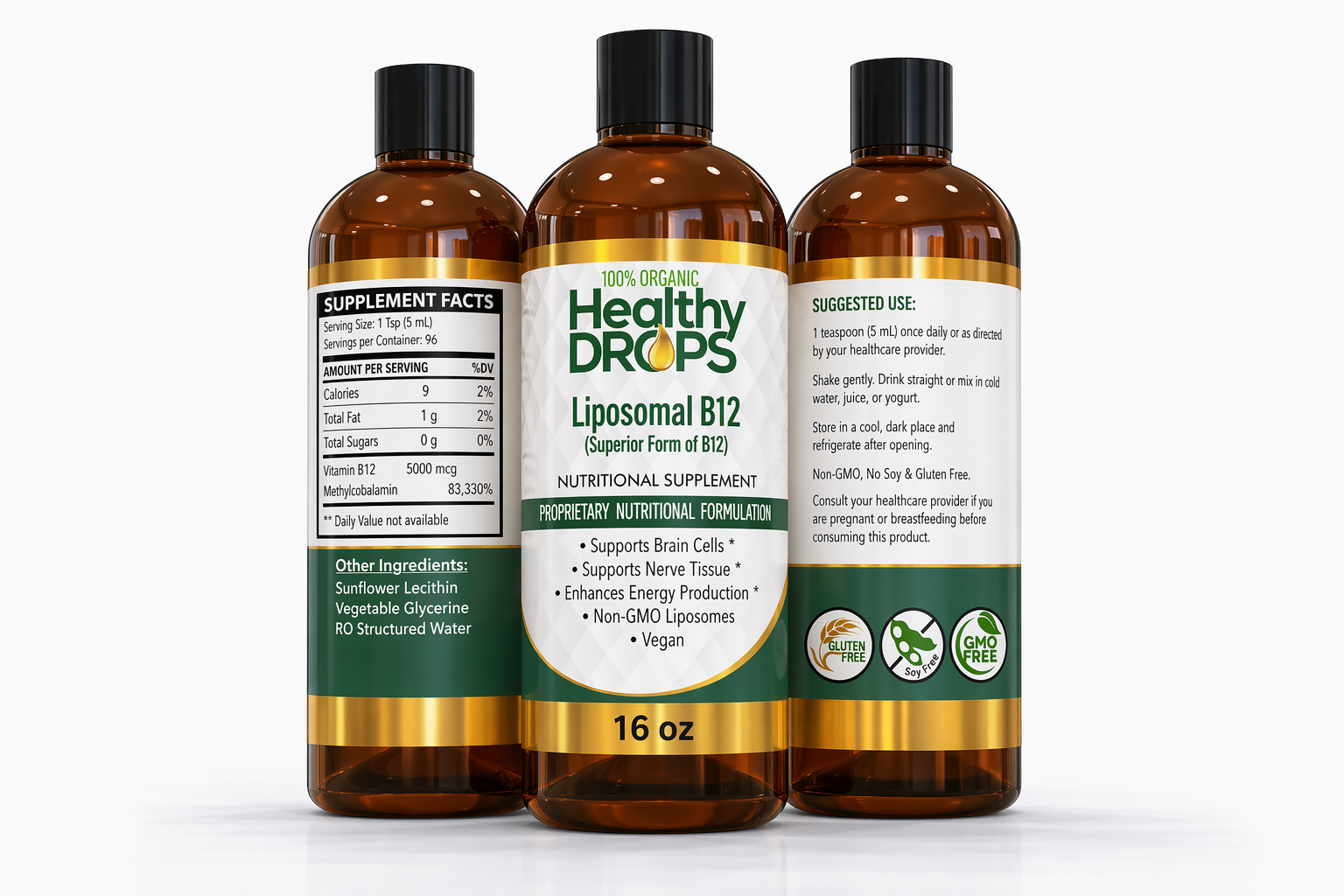 Liposomal B12 Methyl 5000 mcg