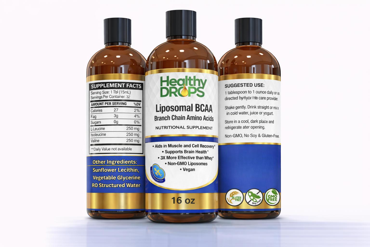 Liposomal BCAA Branch Chain Amino Acids