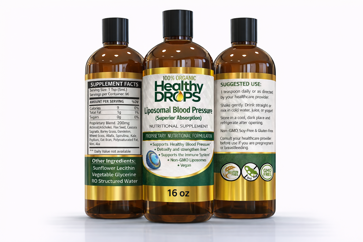Liposomal Blood Pressure – Healthy Drops