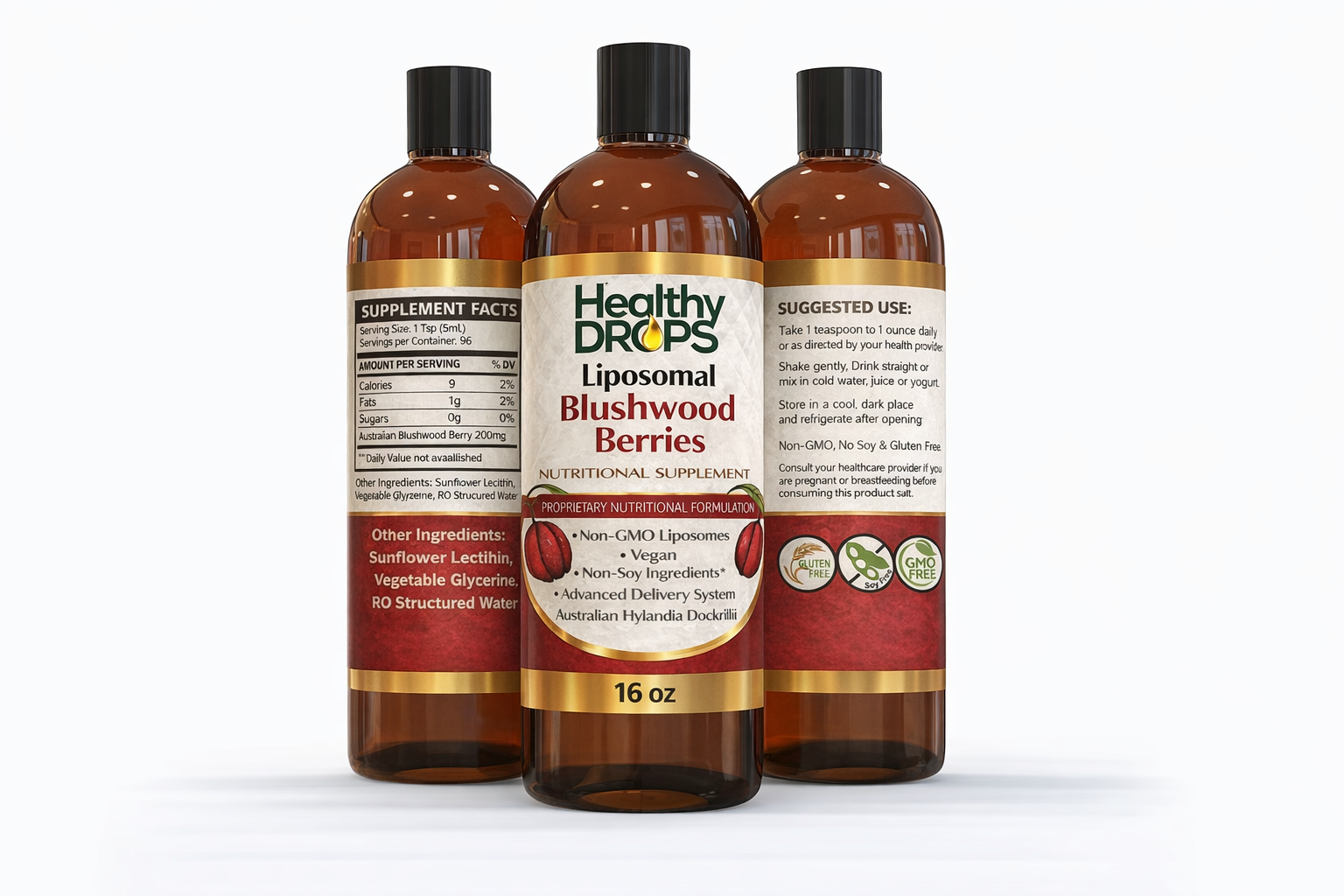 Liposomal Blushwood Berry Extract