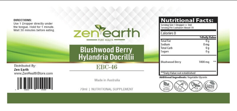 Blushwood Berry Tincture Concentrated 70 ml