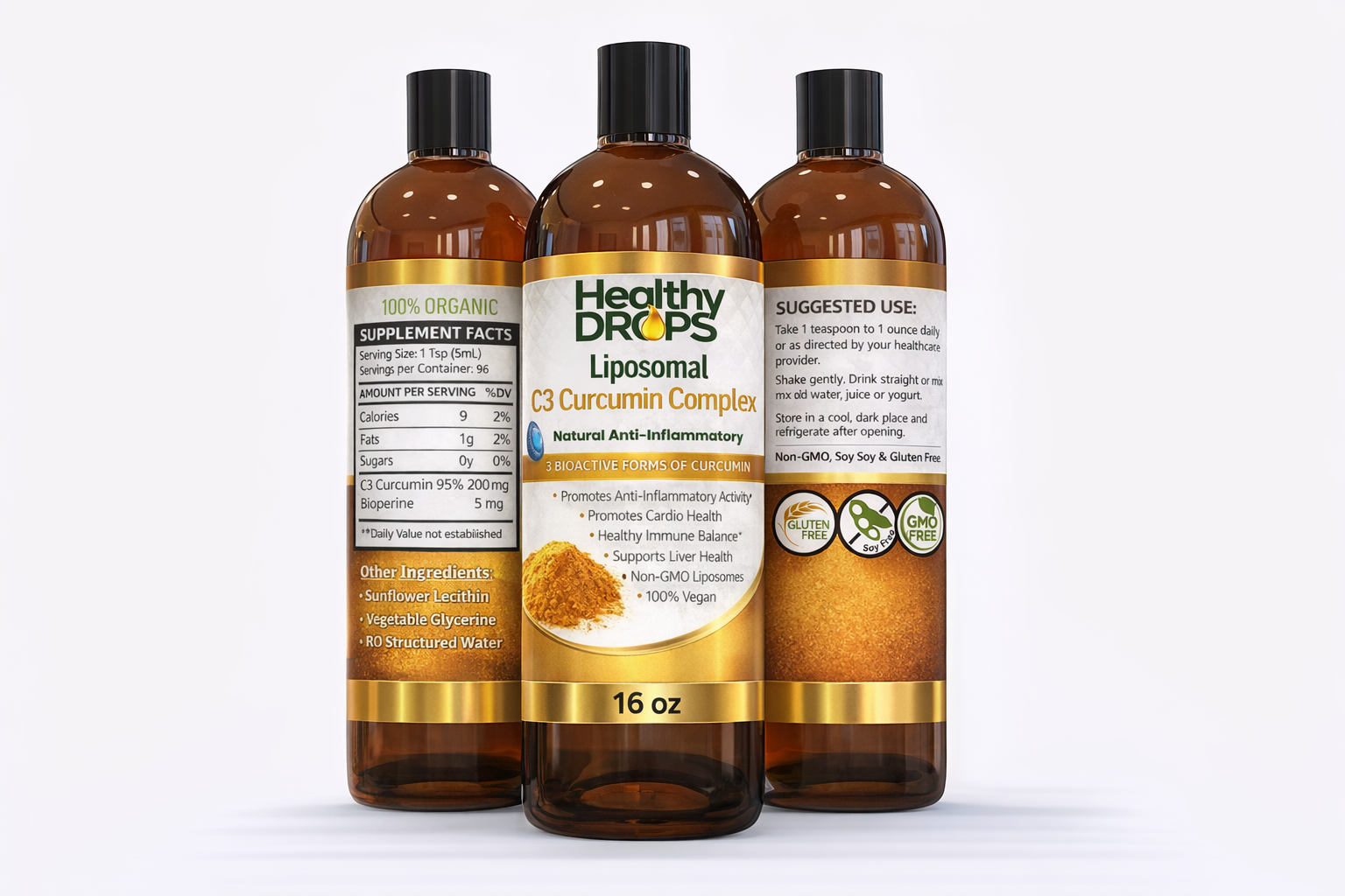 Liposomal C3 Curcumin Complex