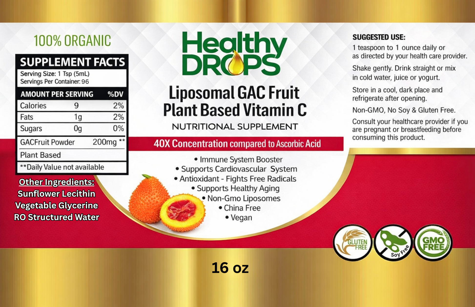 Liposomal C Vitamin - GAC Fruit