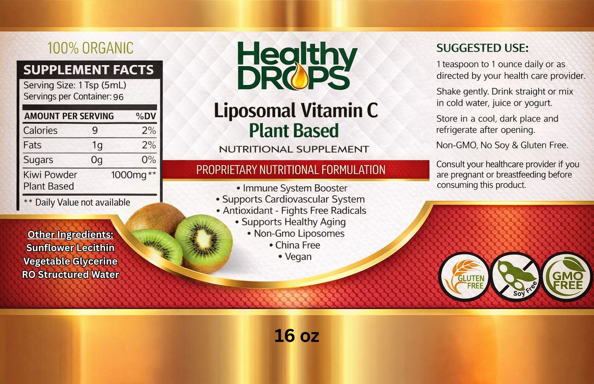 Liposomal Vitamin C Plant Based