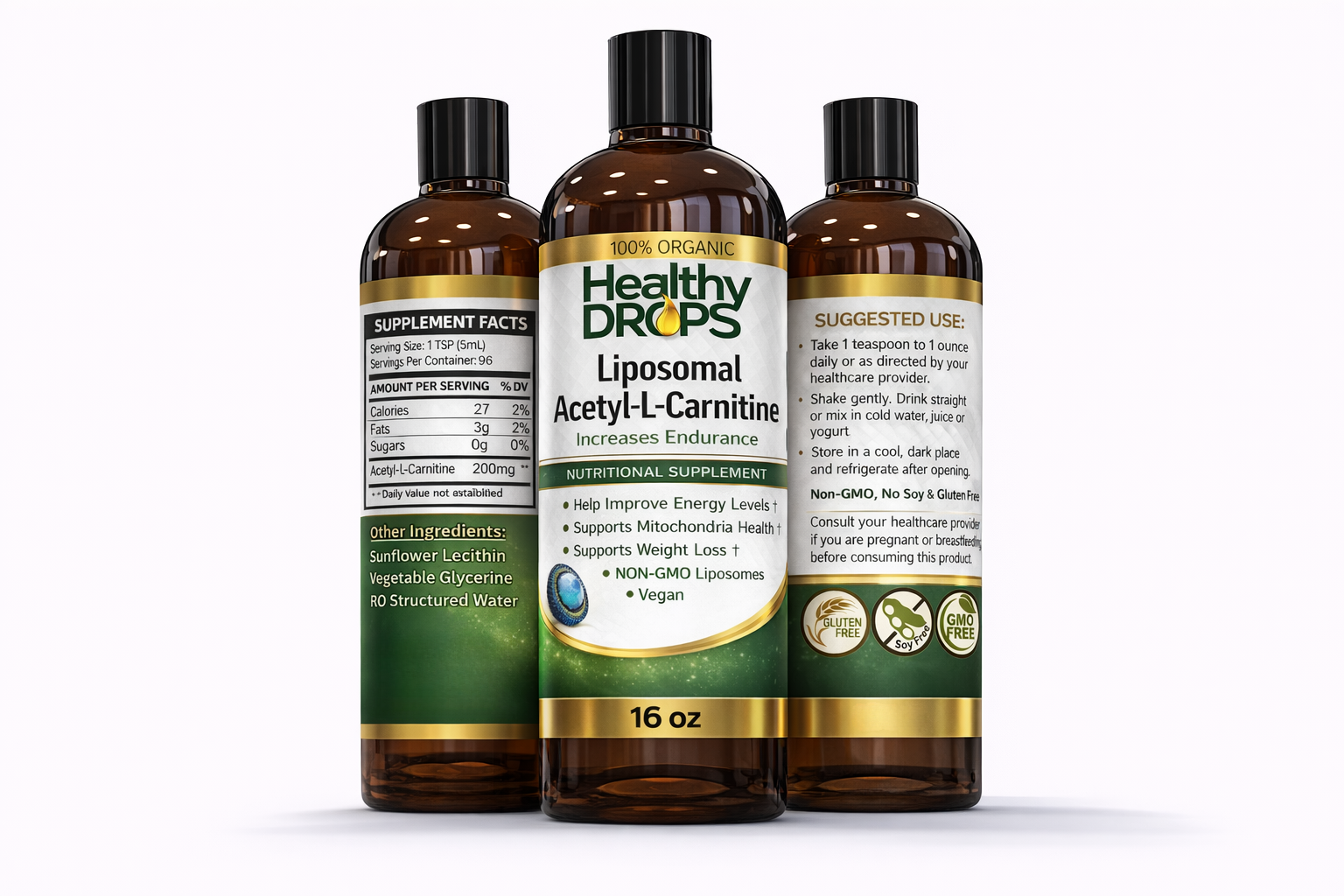 Liposomal Acetyl L-Carnitine – Premium Liquid Supplement