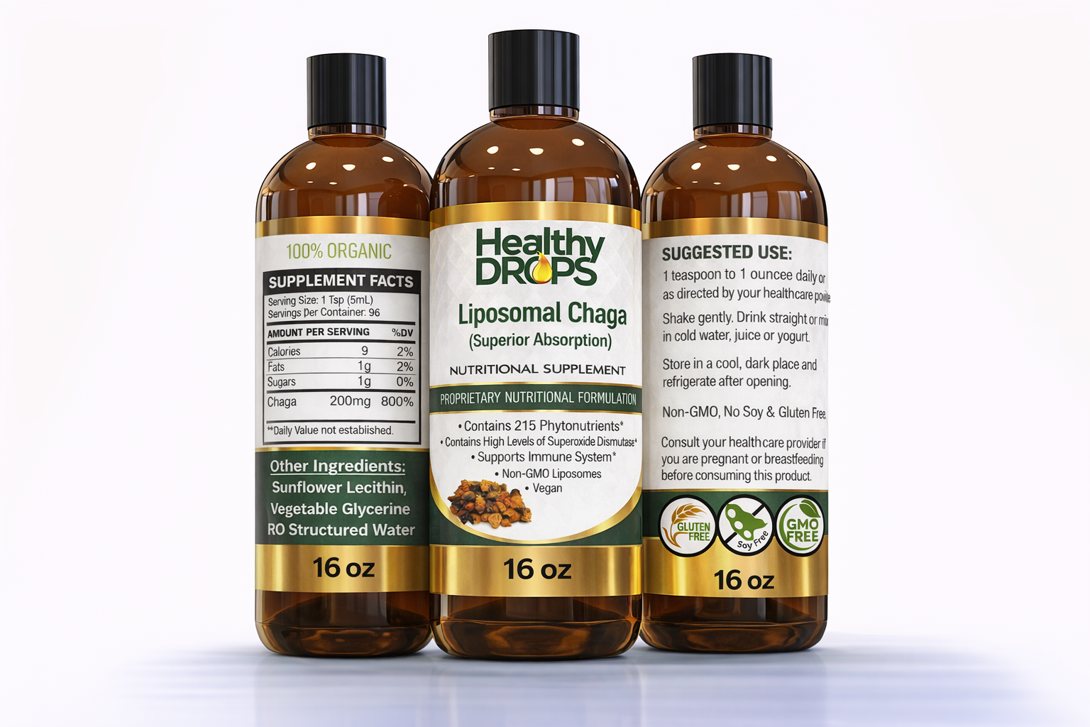 Liposomal Chaga Mushroom