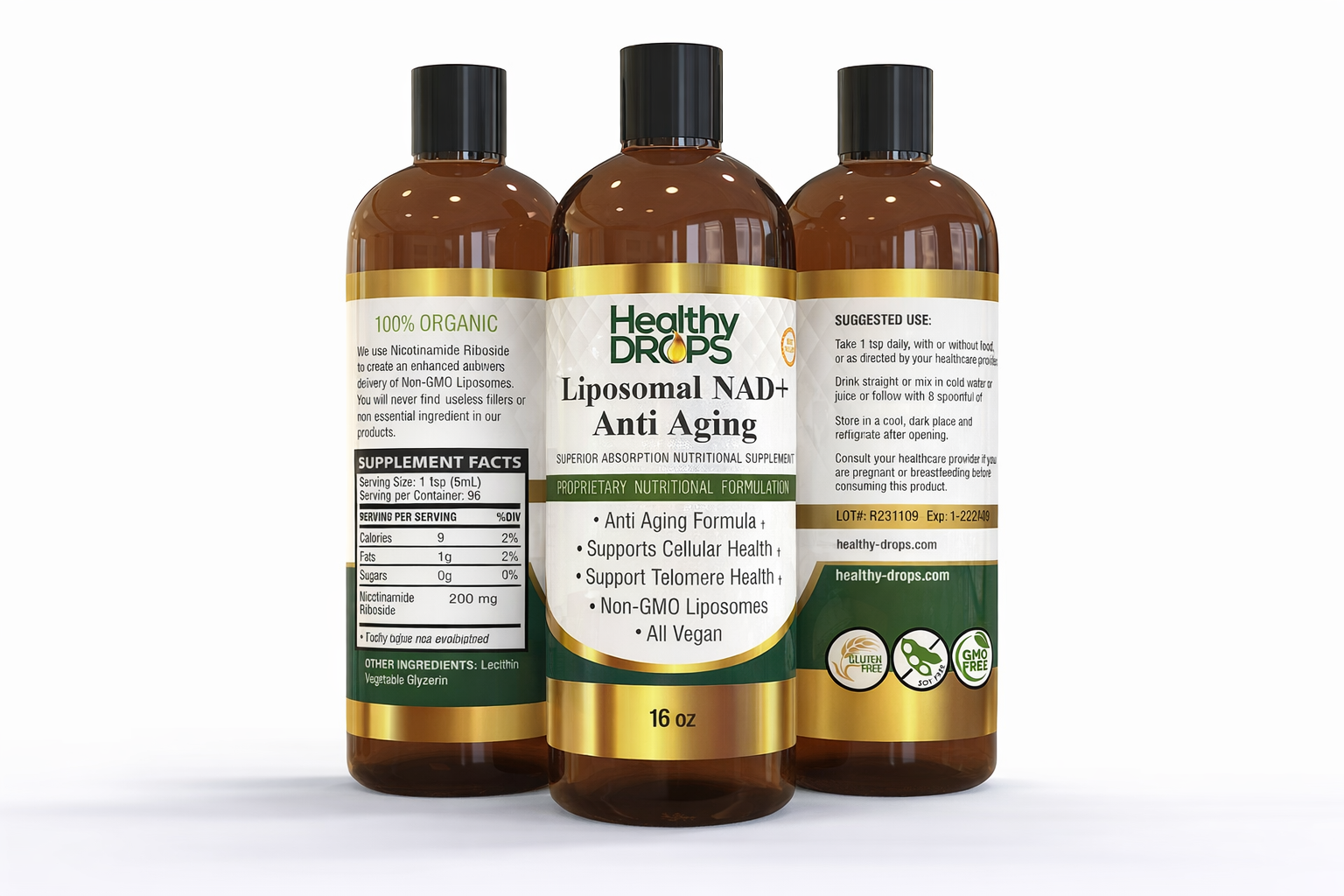 Liposomal Anti Aging NAD+