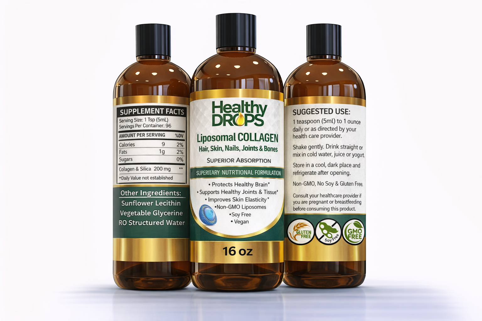 Liposomal Collagen and Silica