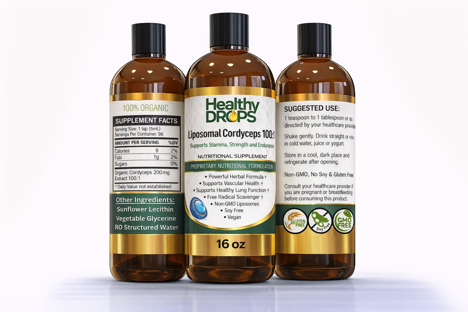 Liposomal Cordyceps 100:1