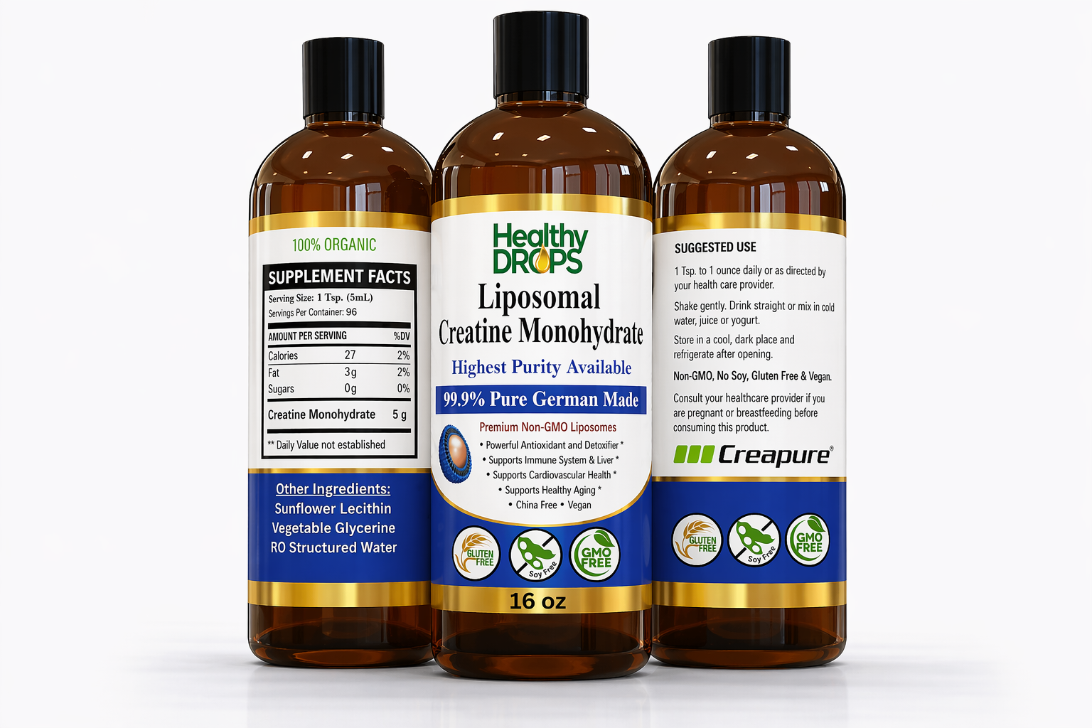 Liposomal Creatine Creapure Monohydrate