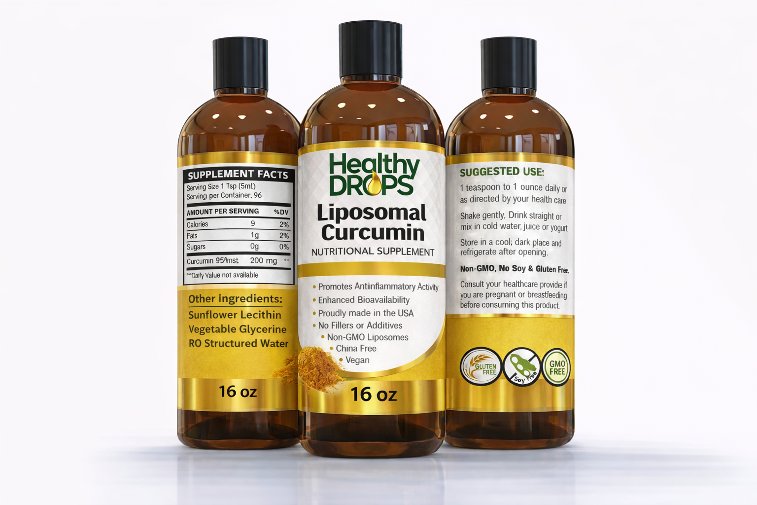 Liposomal Curcumin - Premium Liquid Supplement
