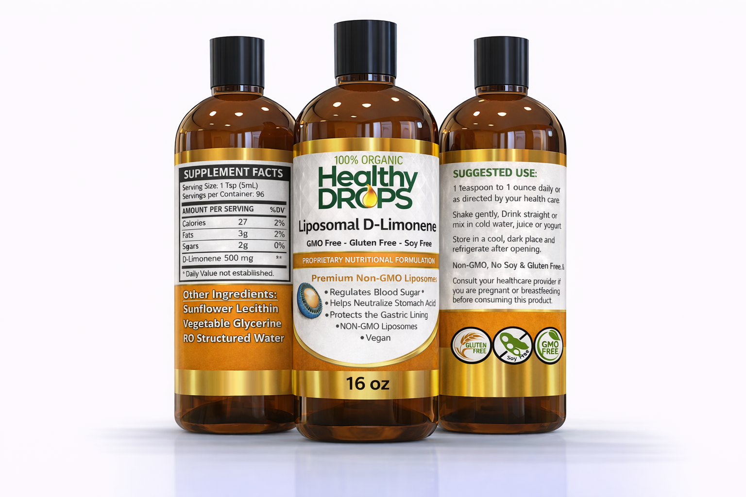 Liposomal D-Limonene