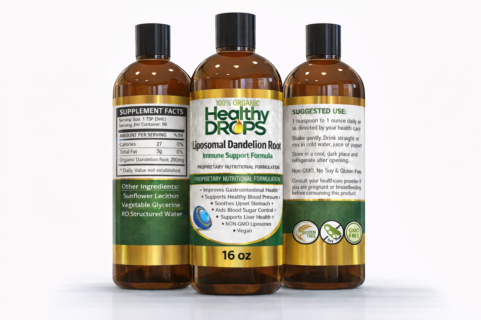 Liposomal Dandeloin Root