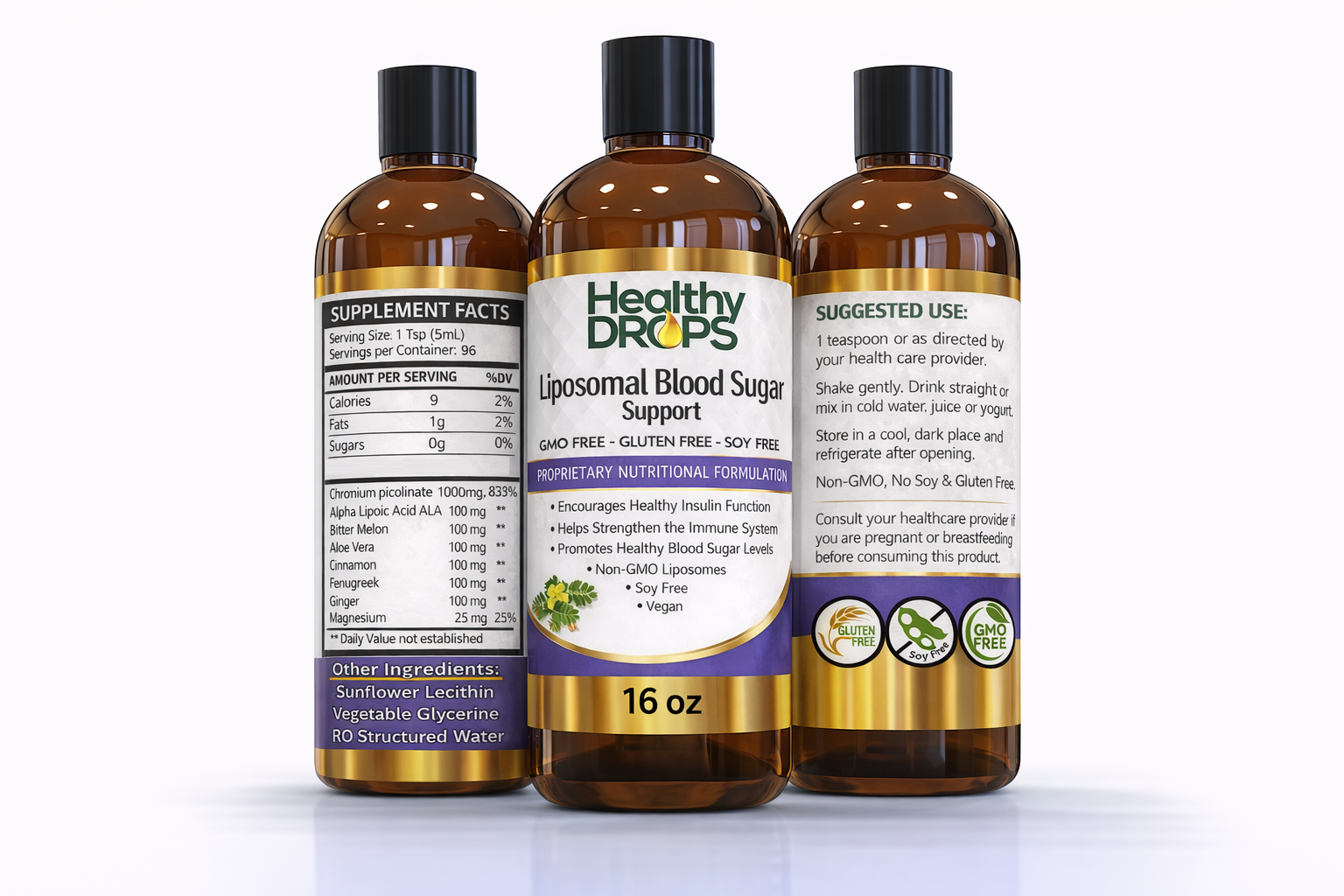Liposomal Diabetes Blood Sugar Support