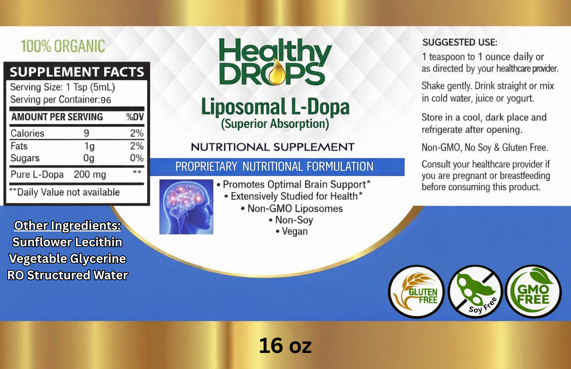 Liposomal Dopa Mucuna Pruriens Extract