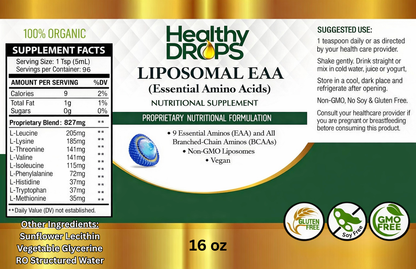 Liposomal EAA (Essential Amino Acids)