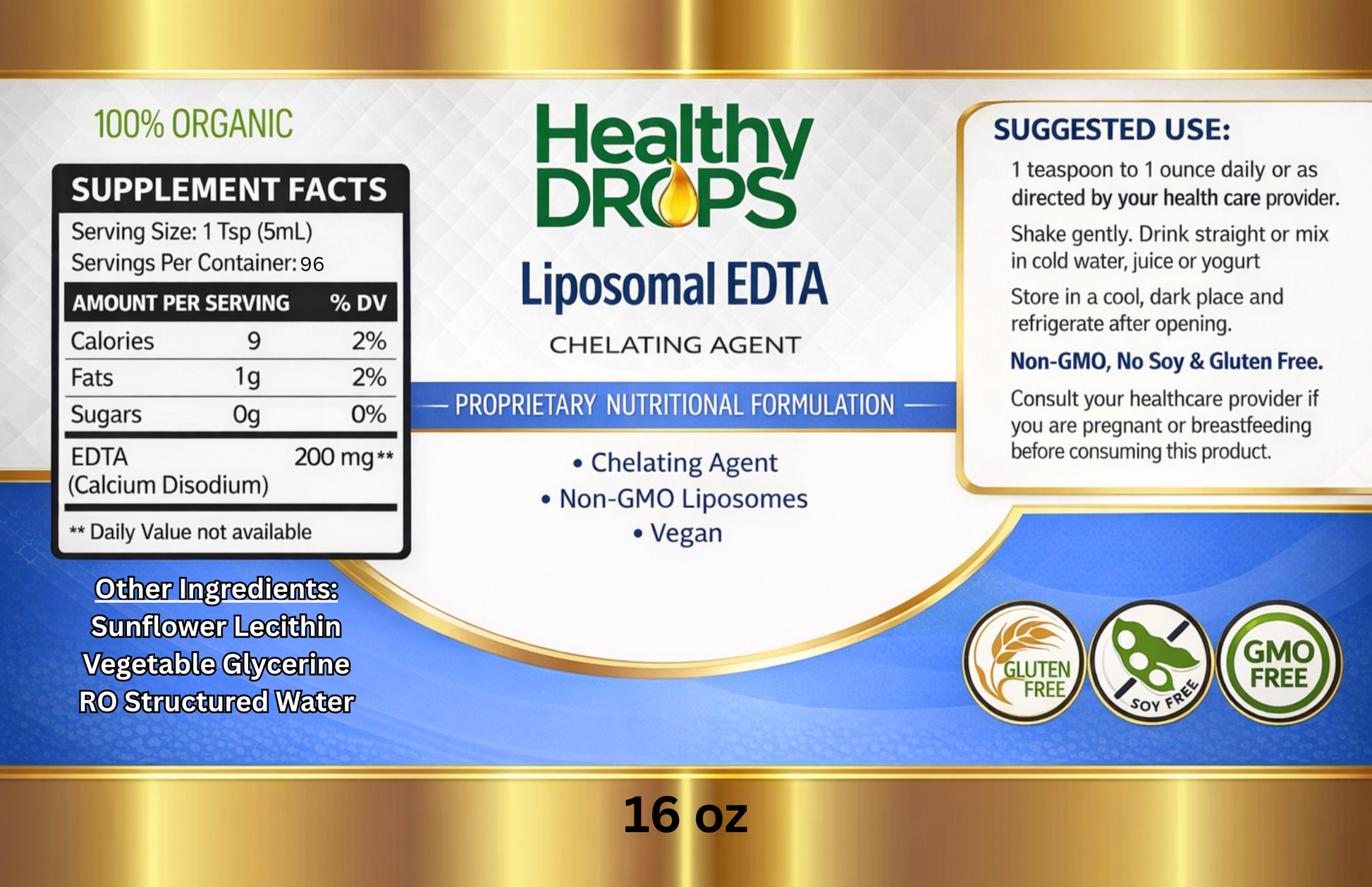 Liposomal EDTA
