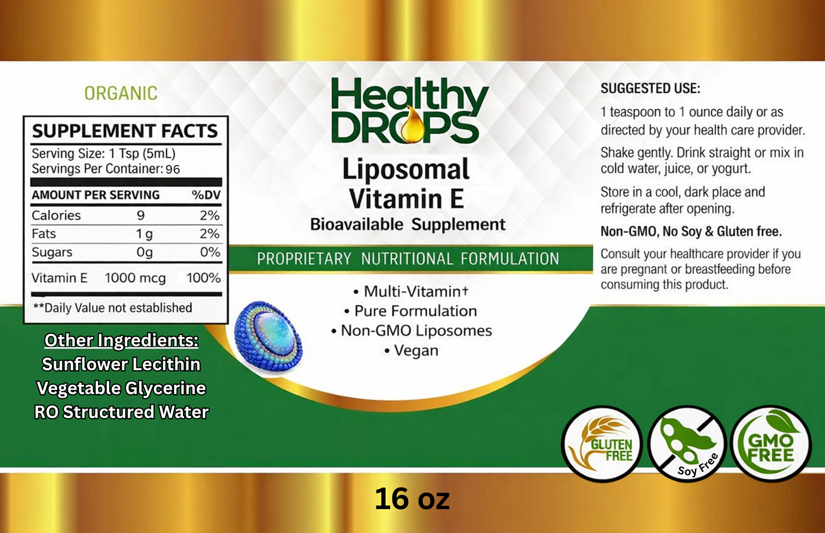 Liposomal Vitamin E