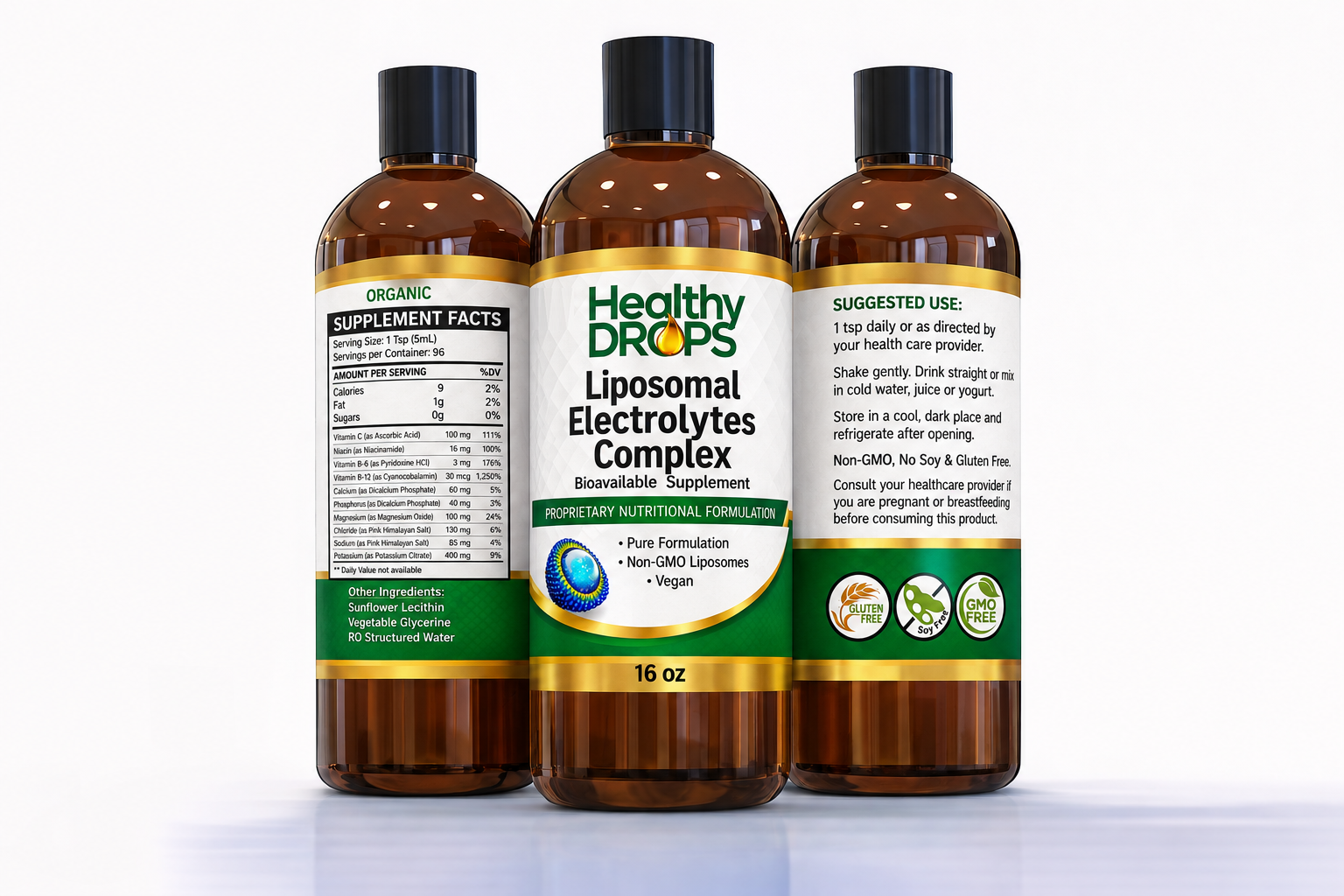 Liposomal Electrolytes Complex