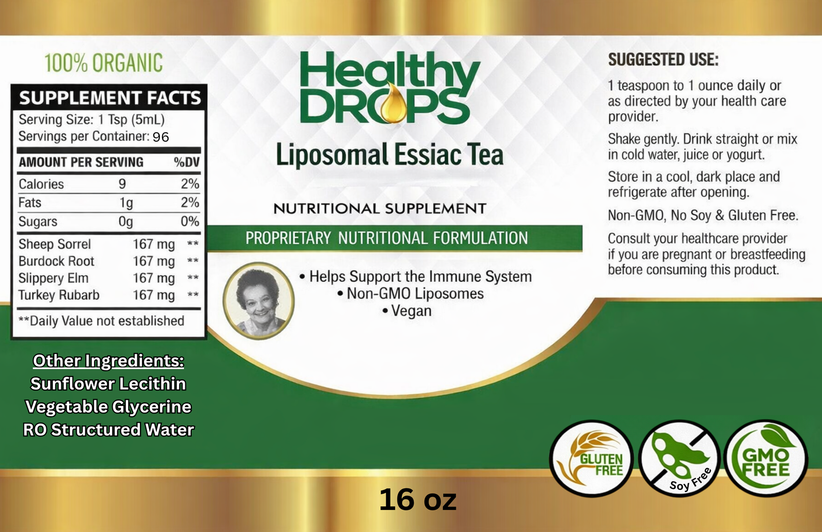 Liposomal Essiac Tea – Premium Liquid Supplement