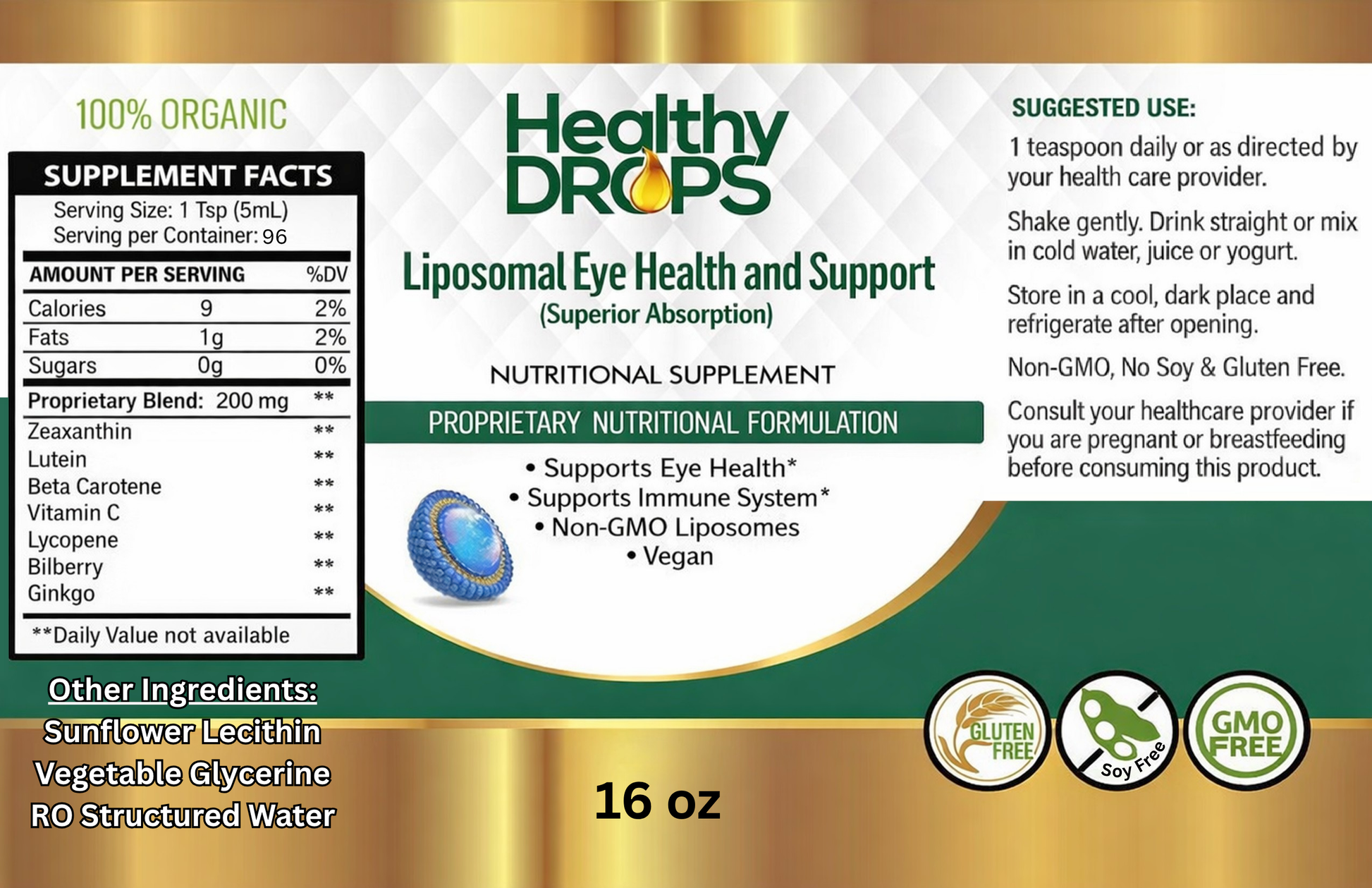 Liposomal Eye Support