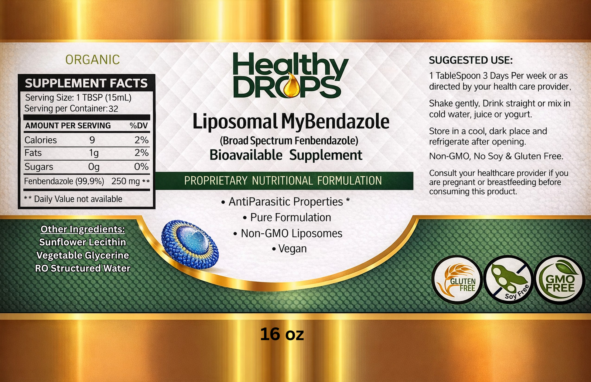 Liposomal MyBendazole