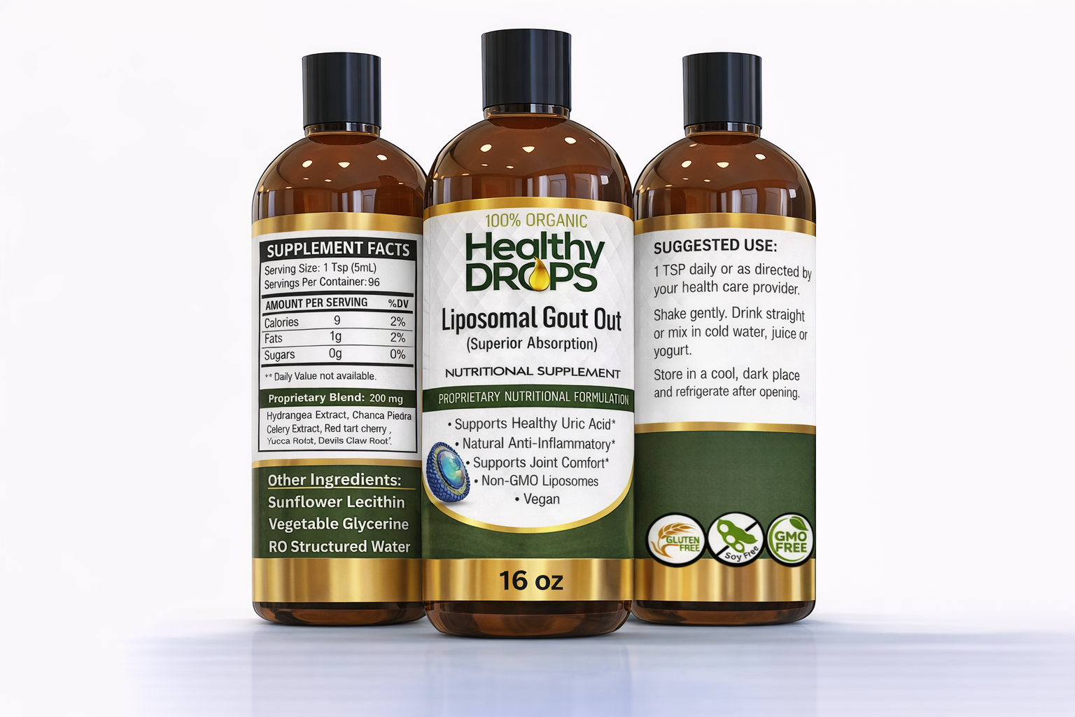 Liposomal Gout Out — Premium Liquid Supplement