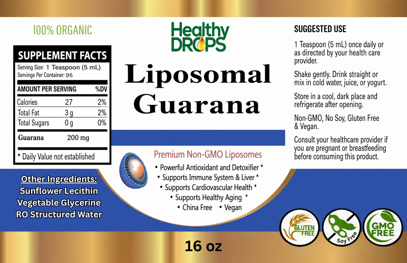 Liposomal Guarana