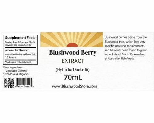 Blushwood Berry Tincture Concentrated 70 ml