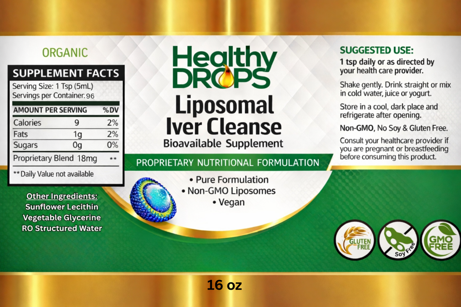 Liposomal IverCleanse
