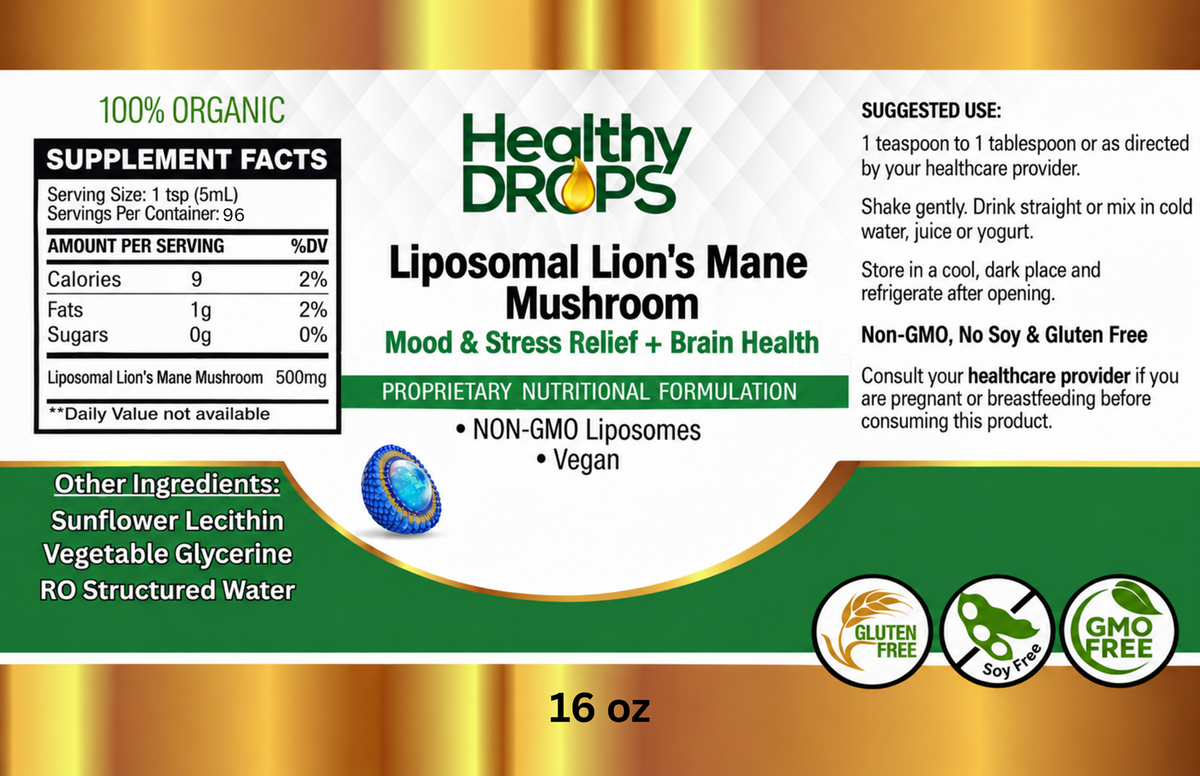 Liposomal Lion's Mane Mushroom