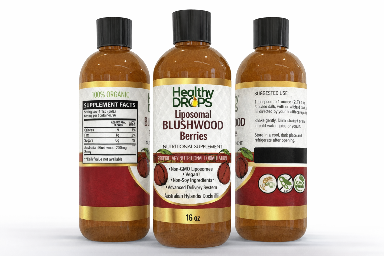 Liposomal Blushwood Berry Extract