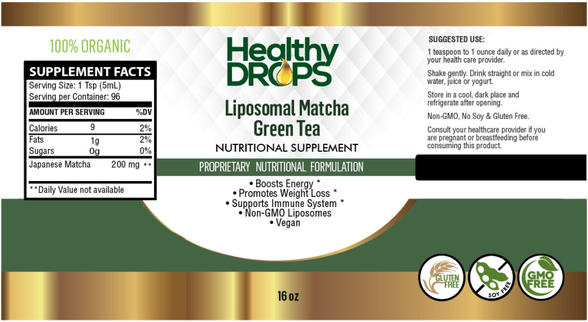 Liposomal Matcha Green Tea