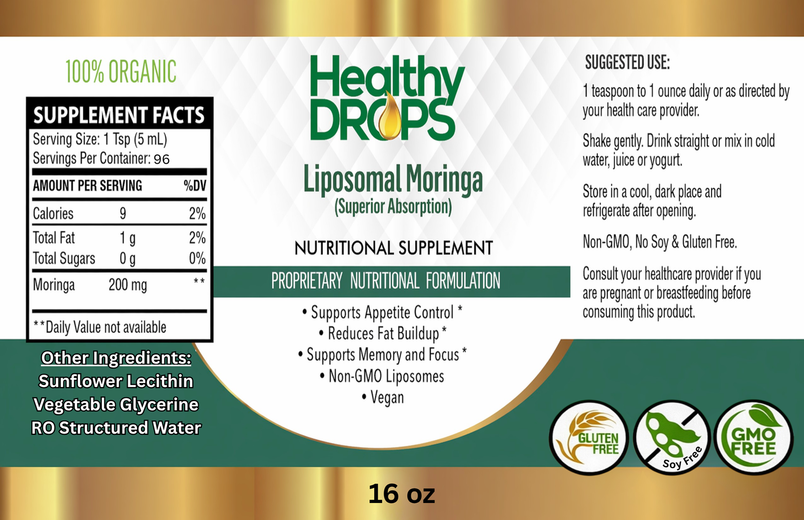 Liposomal Moringa