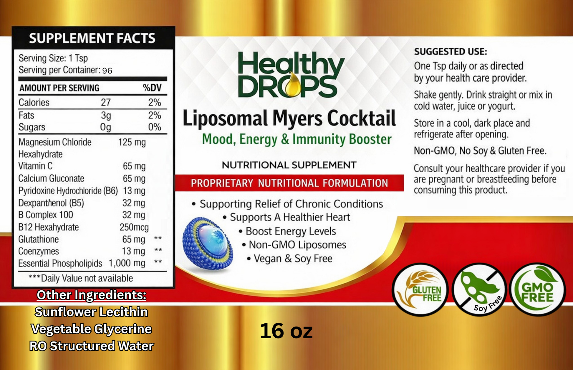 Liposomal Myers Cocktail