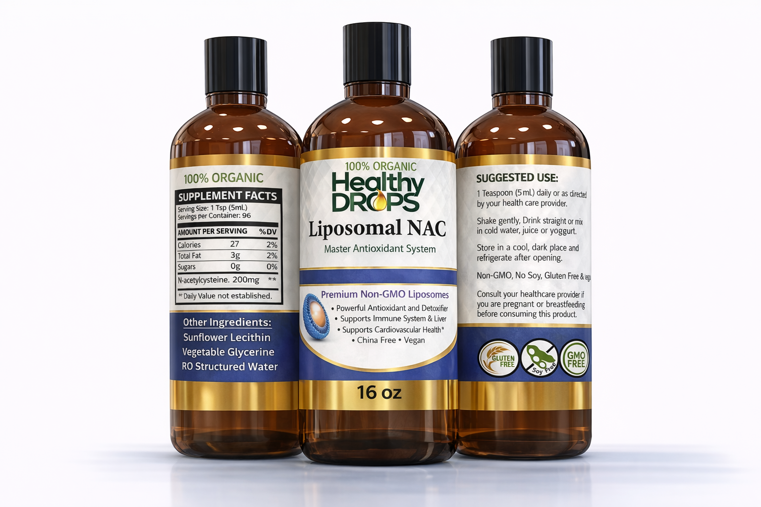 Liposomal NAC (N-Acetyl Cysteine)