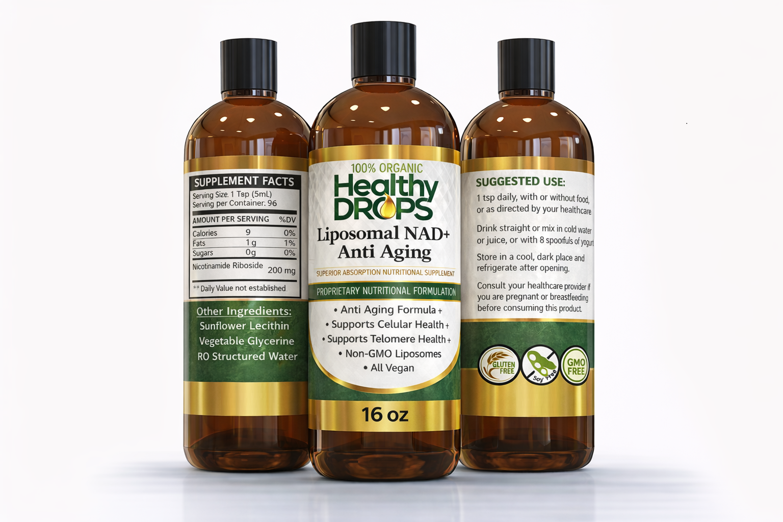 Liposomal Anti Aging NAD+