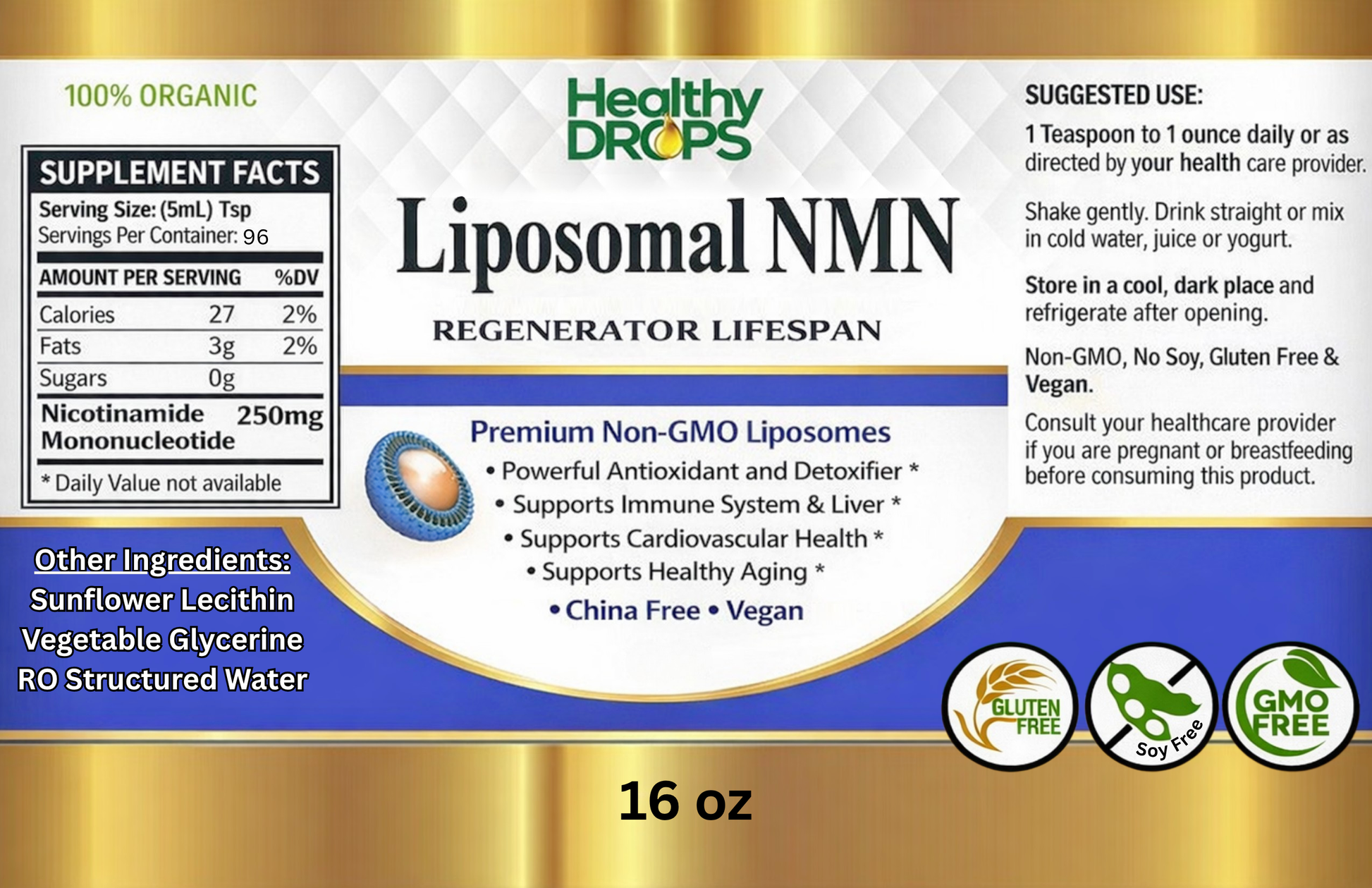 Liposomal NMN Anti Aging