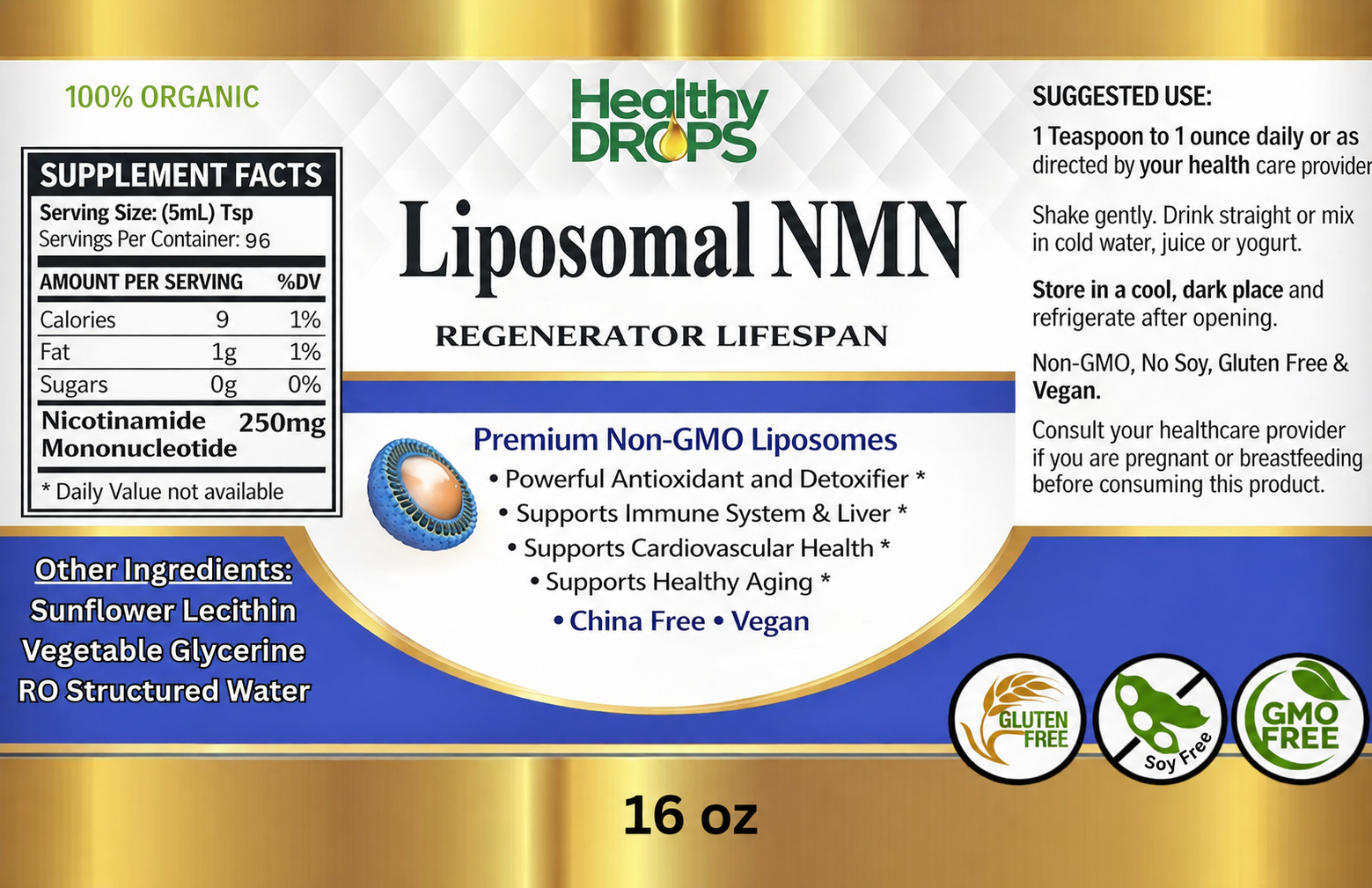 Liposomal NMN Anti Aging